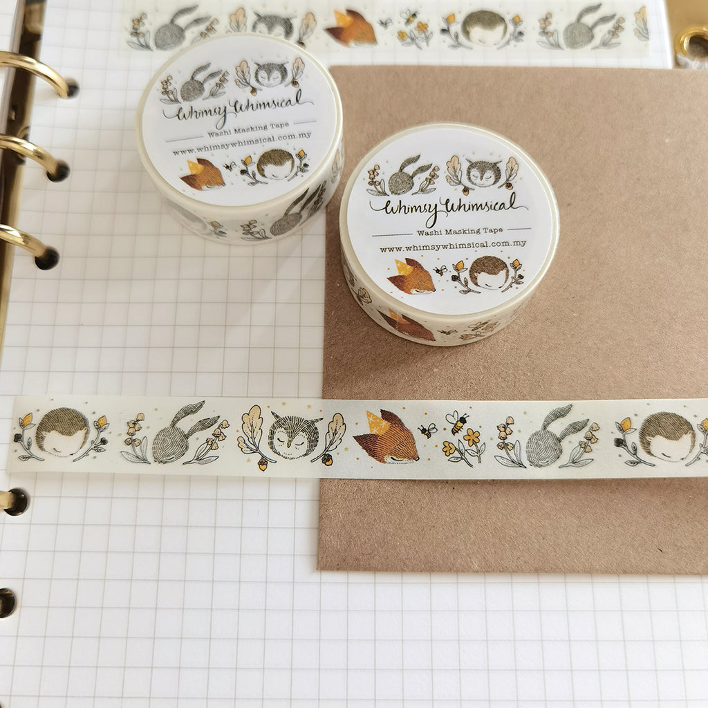 Washi Tape - Forest Critters